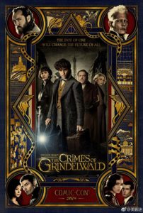 Johnny Depp Jude Law Dan Fogler William Nadylam Alison Sudol Eddie Redmayne Katherine Waterston Claudia Kim Zoë Kravitz Ezra Miller and Callum Turner in Fantastic Beasts The Crimes of Grindelwald 2018