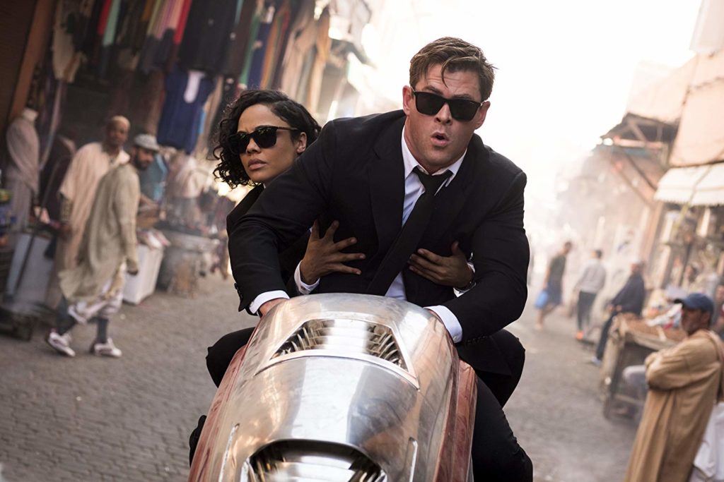 Chris Hemsworth Tessa Thompson in Men in Black International (2019)