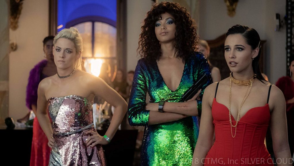 Kristen Stewart Naomi Scott and Ella Balinska in Charlie's Angels 2019