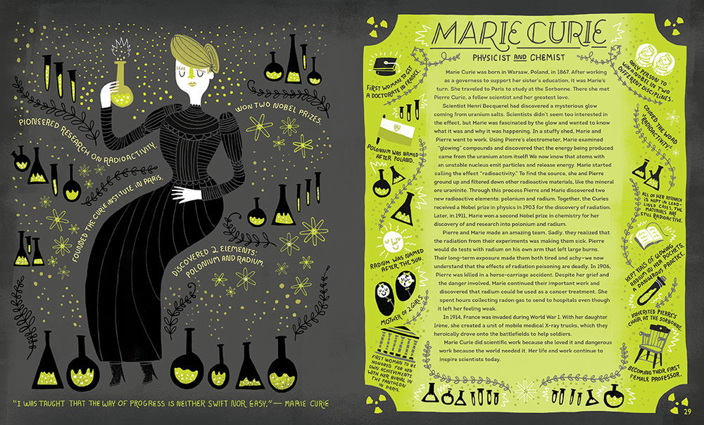 Marie Currie Rachel Ignotofsky