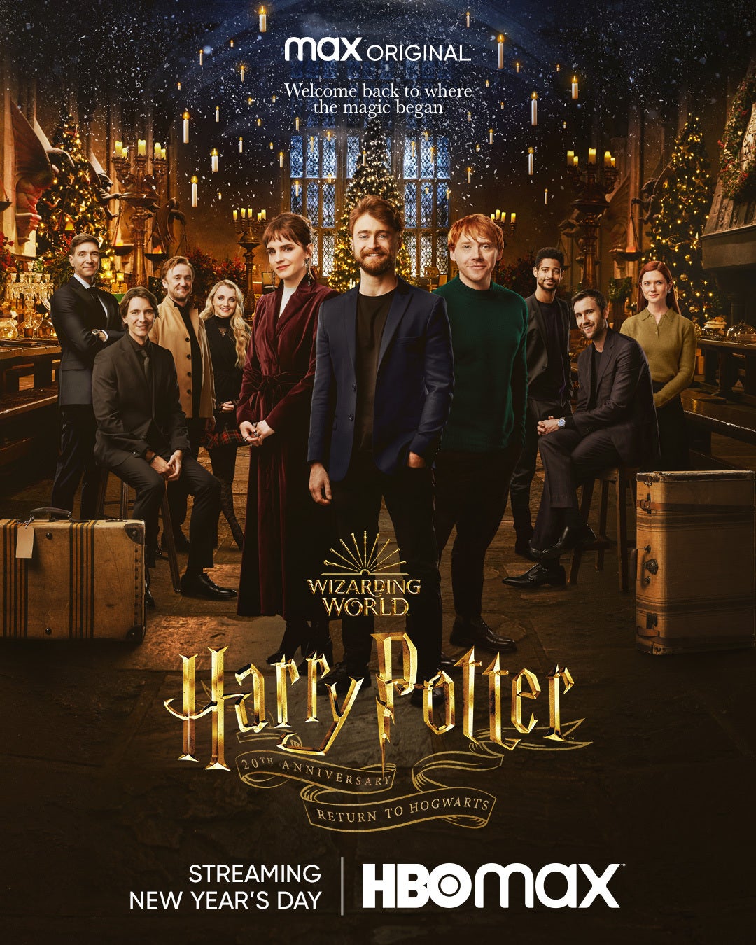 Capa do Comemoração de 20 Anos de Harry Potter: De Volta a Hogwarts