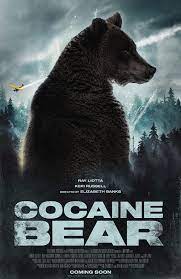 O Urso do Pó Branco mostra um urso cocainômano